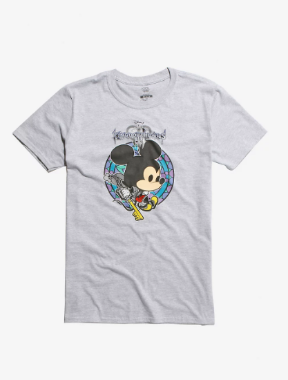 kingdom hearts mickey shirt